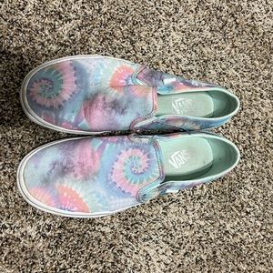 Tie Dye Vans